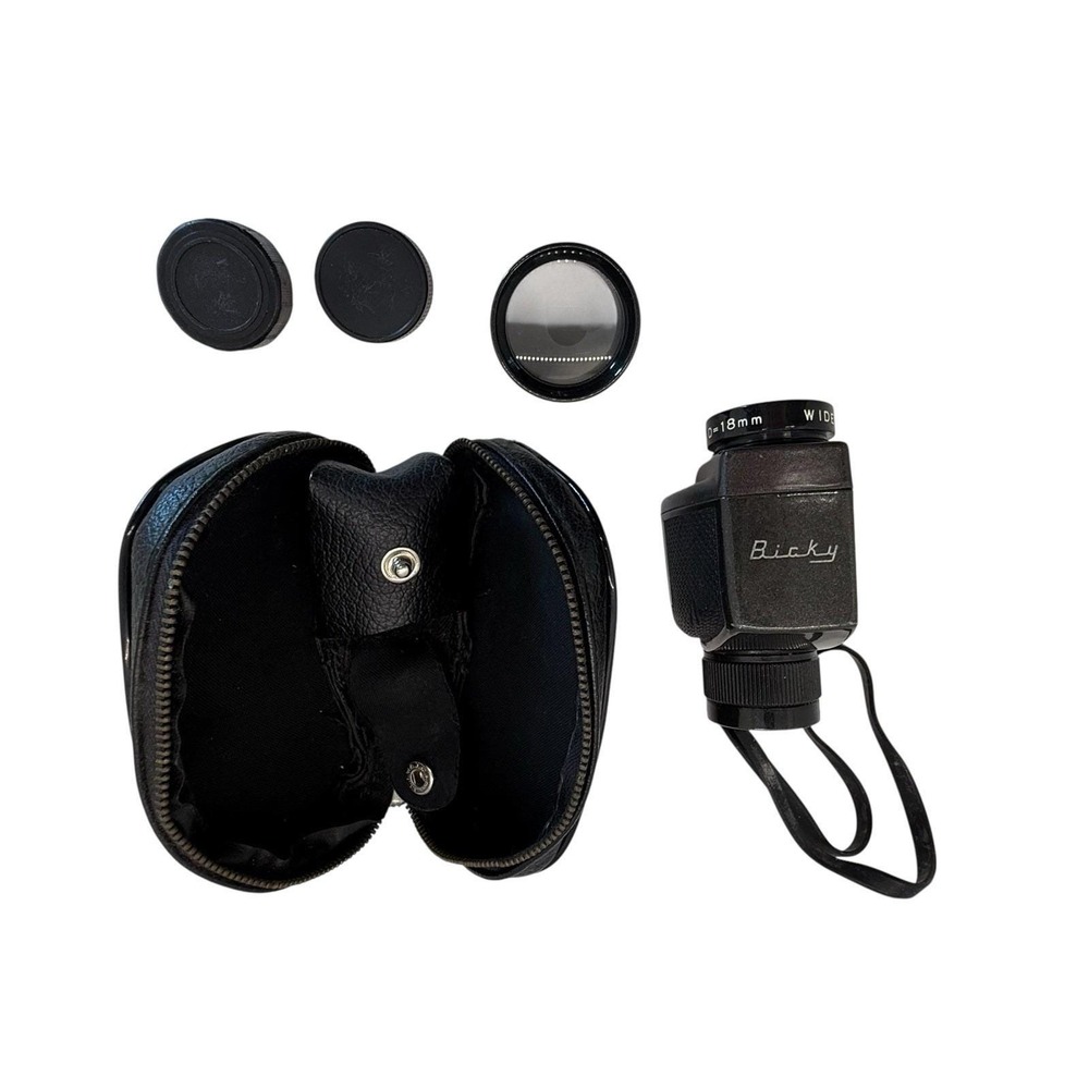 VTG Bicky 6 Power x D = 18mm Wide Angle Photography Viewfinder Lens w Case Japan